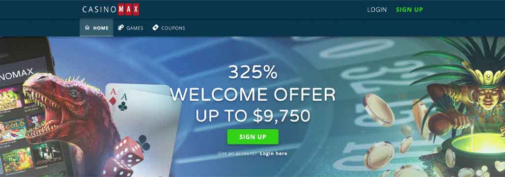 CasinoMAX Banner