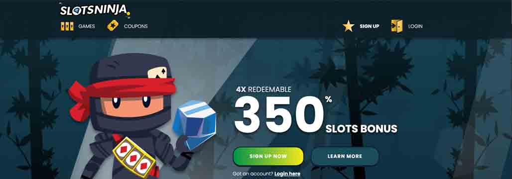 Slots Ninja Banner